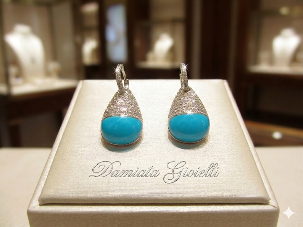 Orecchini pendenti donna MB Gioielli in acciaio e zirconi 00678940-1