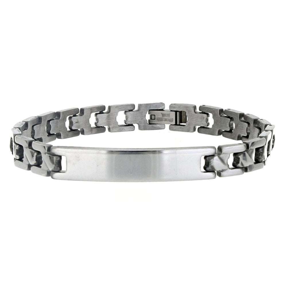 Bracciale uomo Urania Preziosi in acciaio 00BRUAC2019