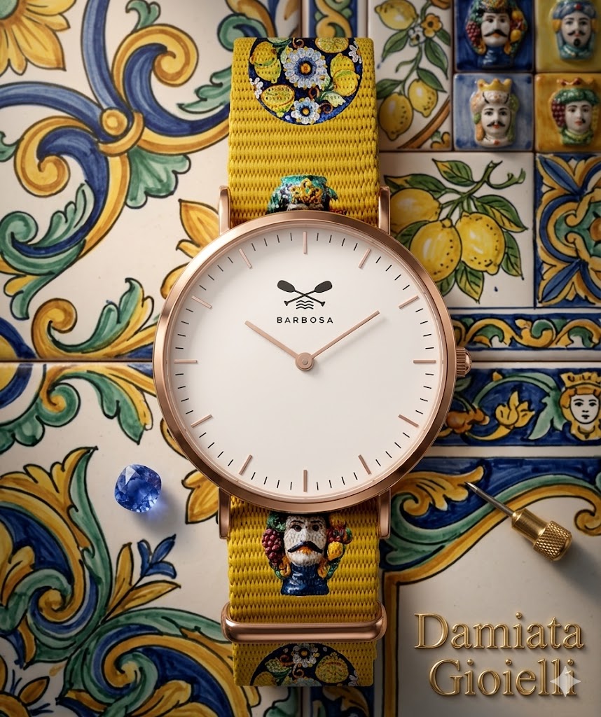 Orologio solo tempo Barbosa donna in acciaio e stoffa 01RSBI-18RN207