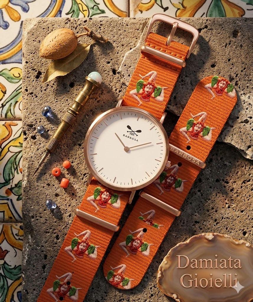 Orologio solo tempo Barbosa donna in acciaio e stoffa 01RSBI-18RN229