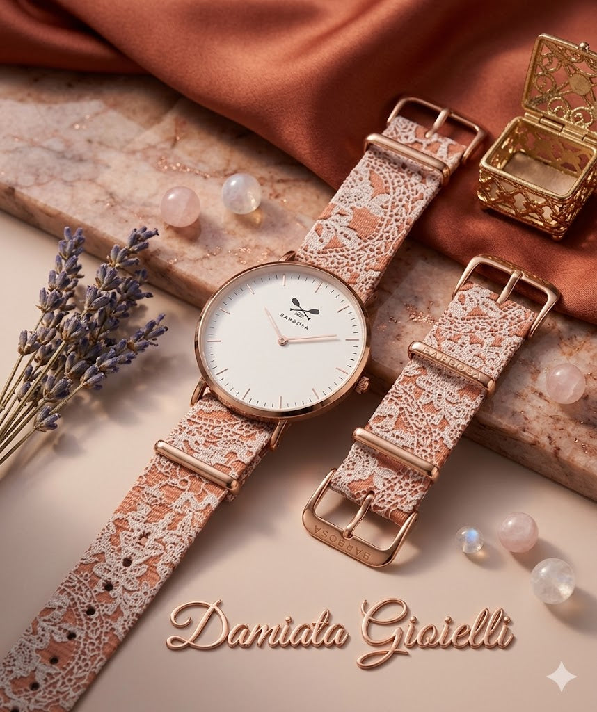 Orologio solo tempo Barbosa donna in acciaio e stoffa 01RSBI-18RN248