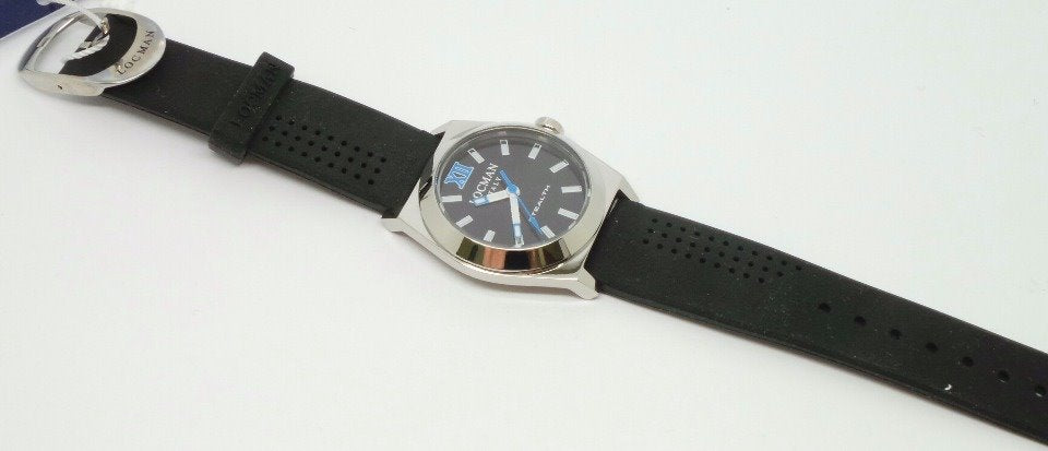 Orologio solo tempo donna Locman Stealth in titanio e silicone 020400BKFBL0SIK