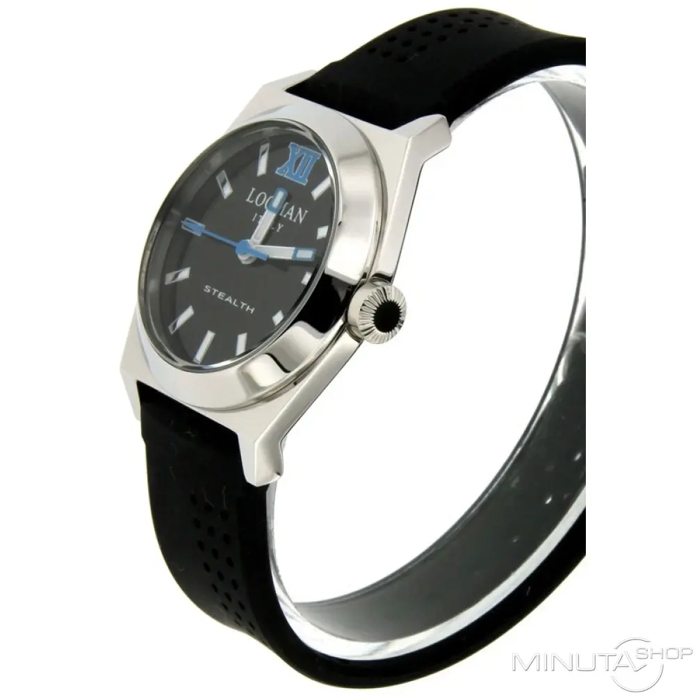 Orologio solo tempo donna Locman Stealth in titanio e silicone 020400BKFBL0SIK