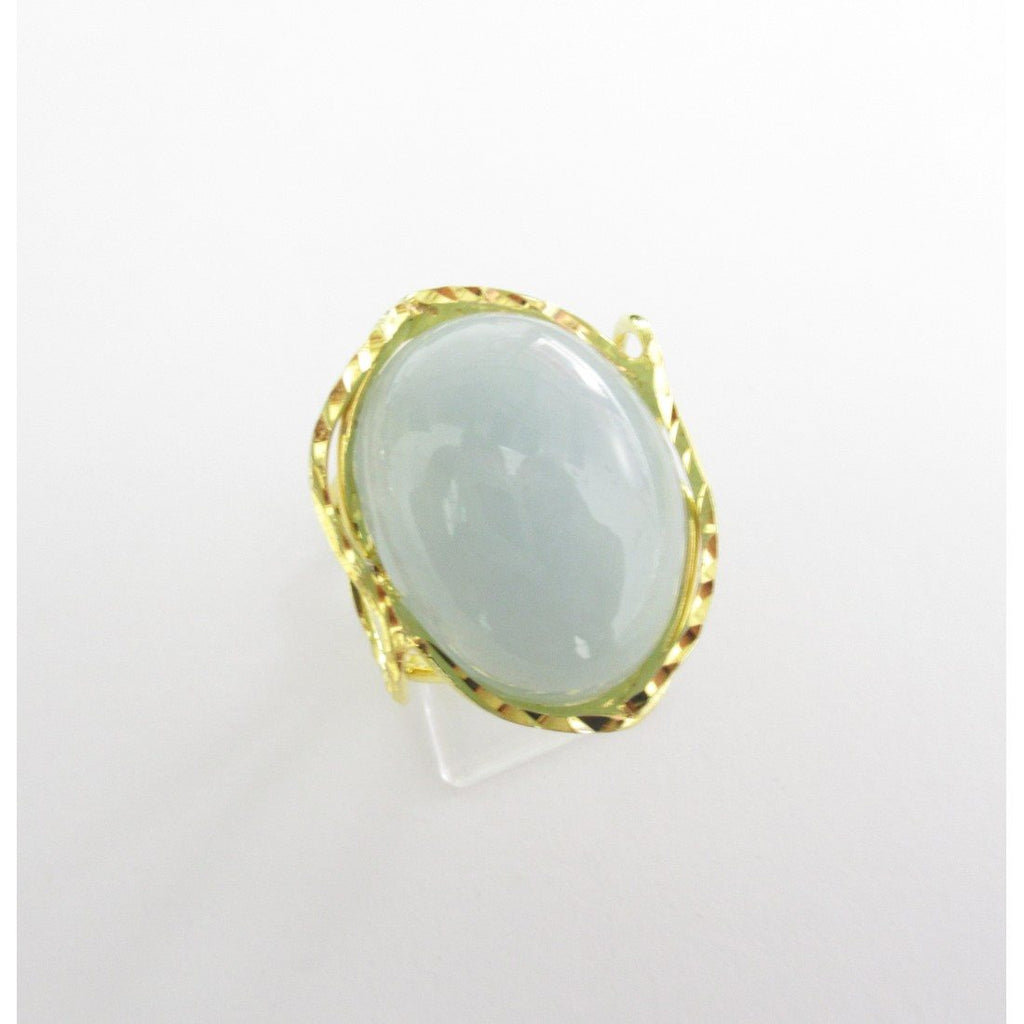 Anello donna Orelù in argento dorato e calcedonio 10050
