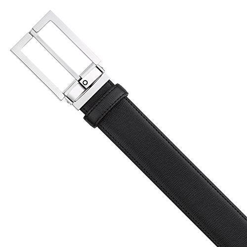 Cintura uomo Montblanc in pelle nera 114435