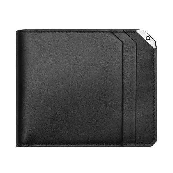 Portafoglio uomo Montblanc collezione Urban Spirit in pelle nera 114665