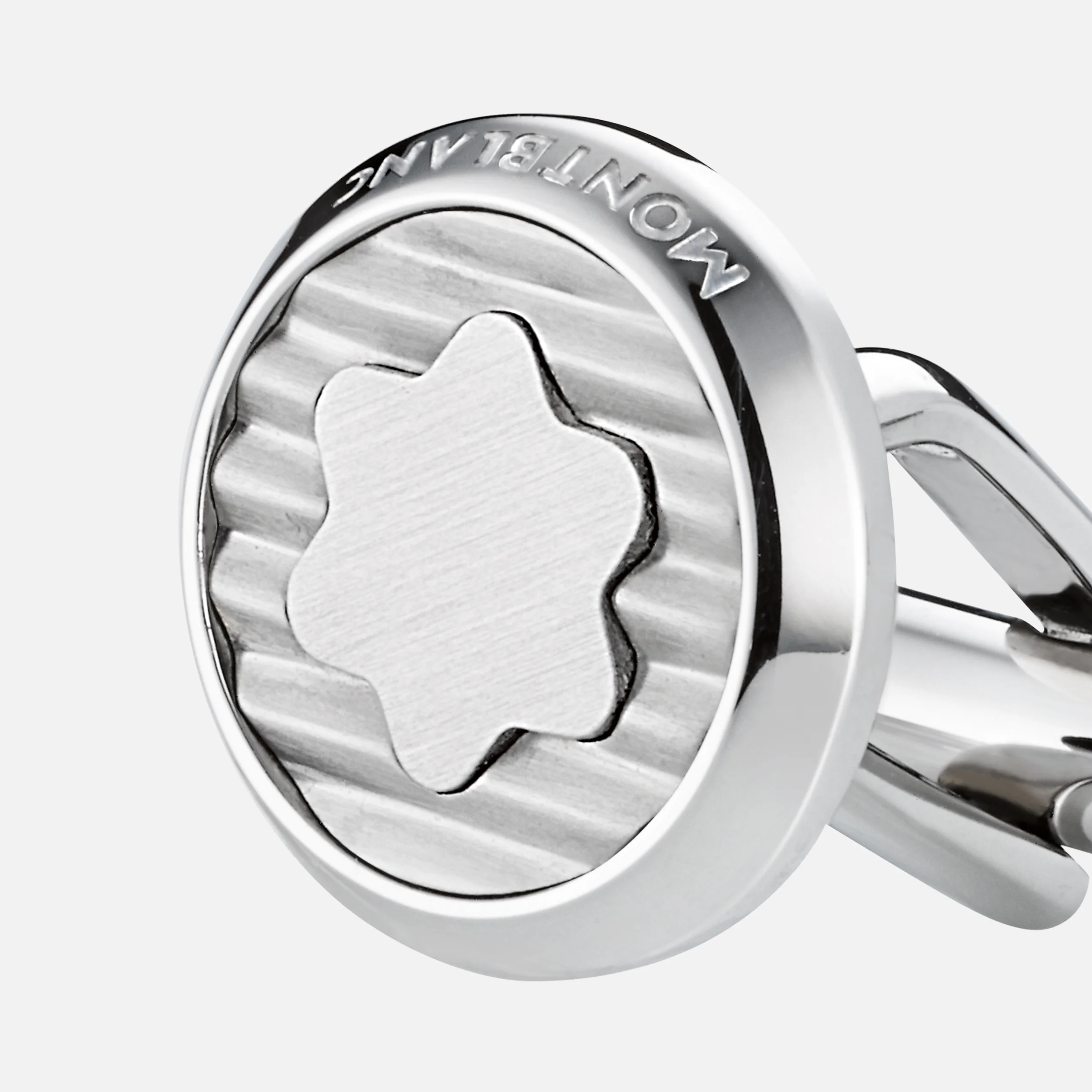 Gemelli rotondi uomo Montblanc collezione Urban Spirit in acciaio 114770
