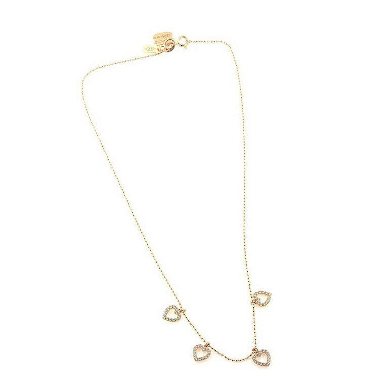 Collana donna Piti Malì in argento e zirconi 123/C-AM