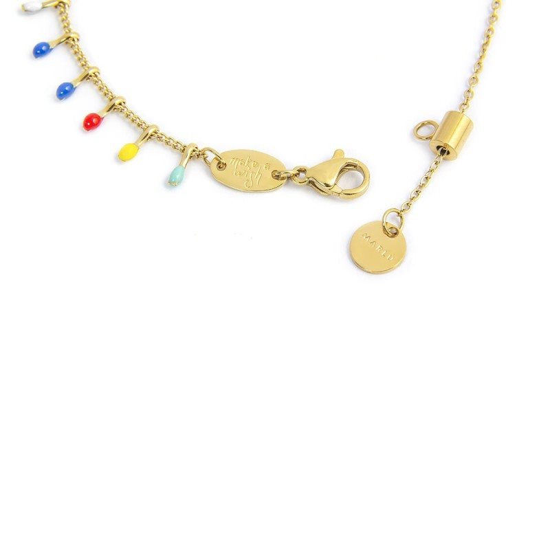 Bracciale donna Marlù in acciaio dorato 18BR192G-RGB