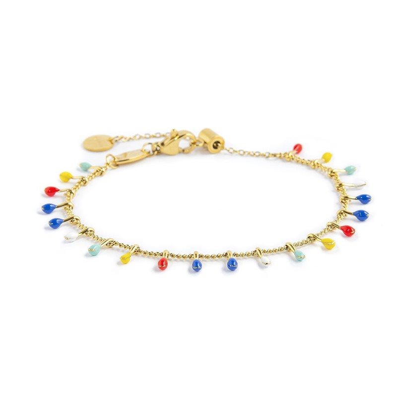 Bracciale donna Marlù in acciaio dorato 18BR192G-RGB