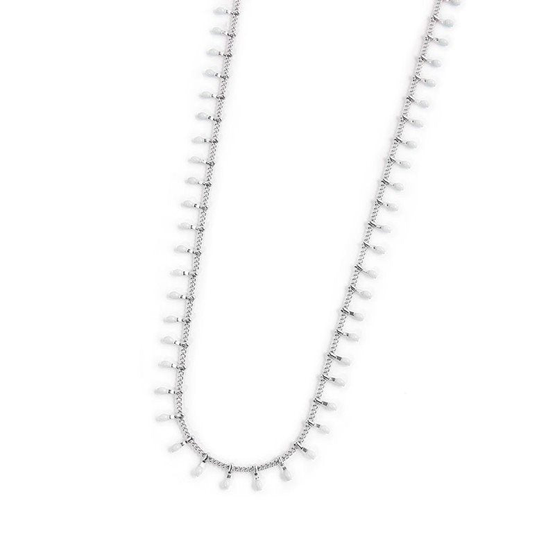 Collana donna Marlù in acciaio 18CN097-W