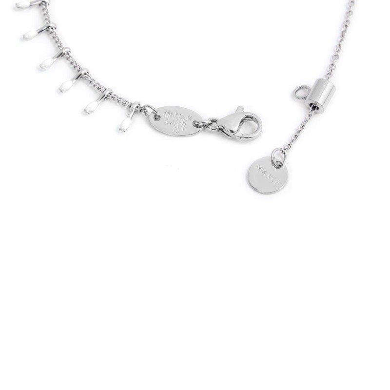 Collana donna Marlù in acciaio 18CN097-W