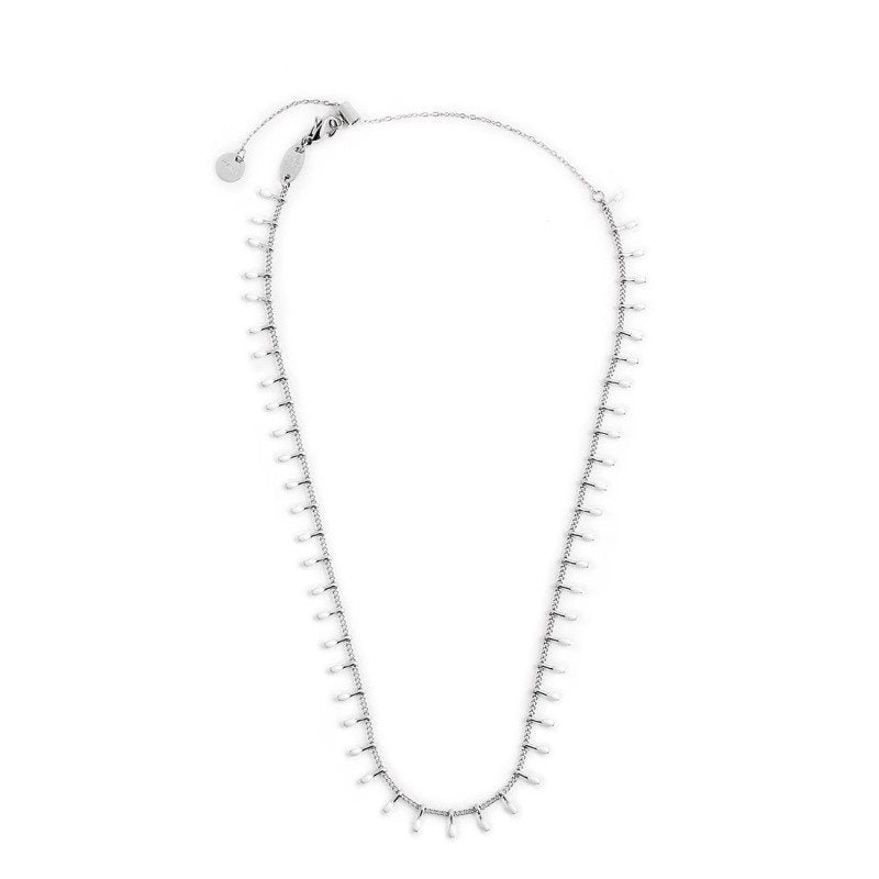 Collana donna Marlù in acciaio 18CN097-W