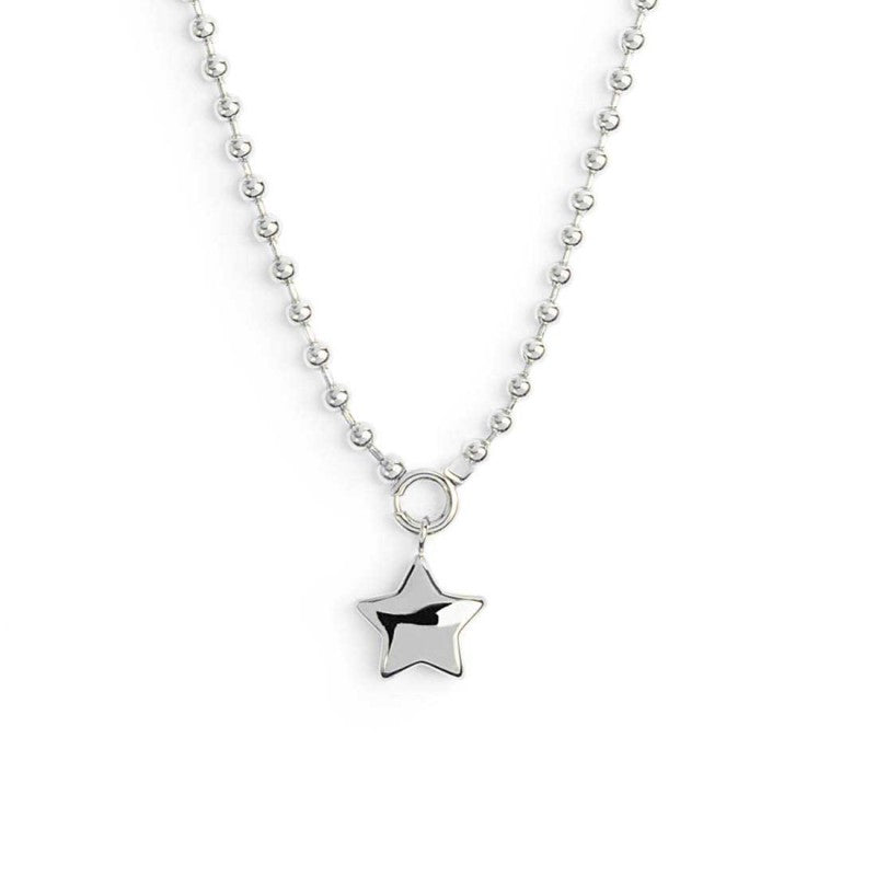 Collana stella donna Marlù in acciaio e charm 18CN126