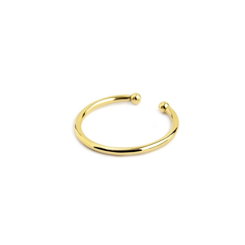 Anello donna Marlù Time to in acciaio dorato 18AN035G-F