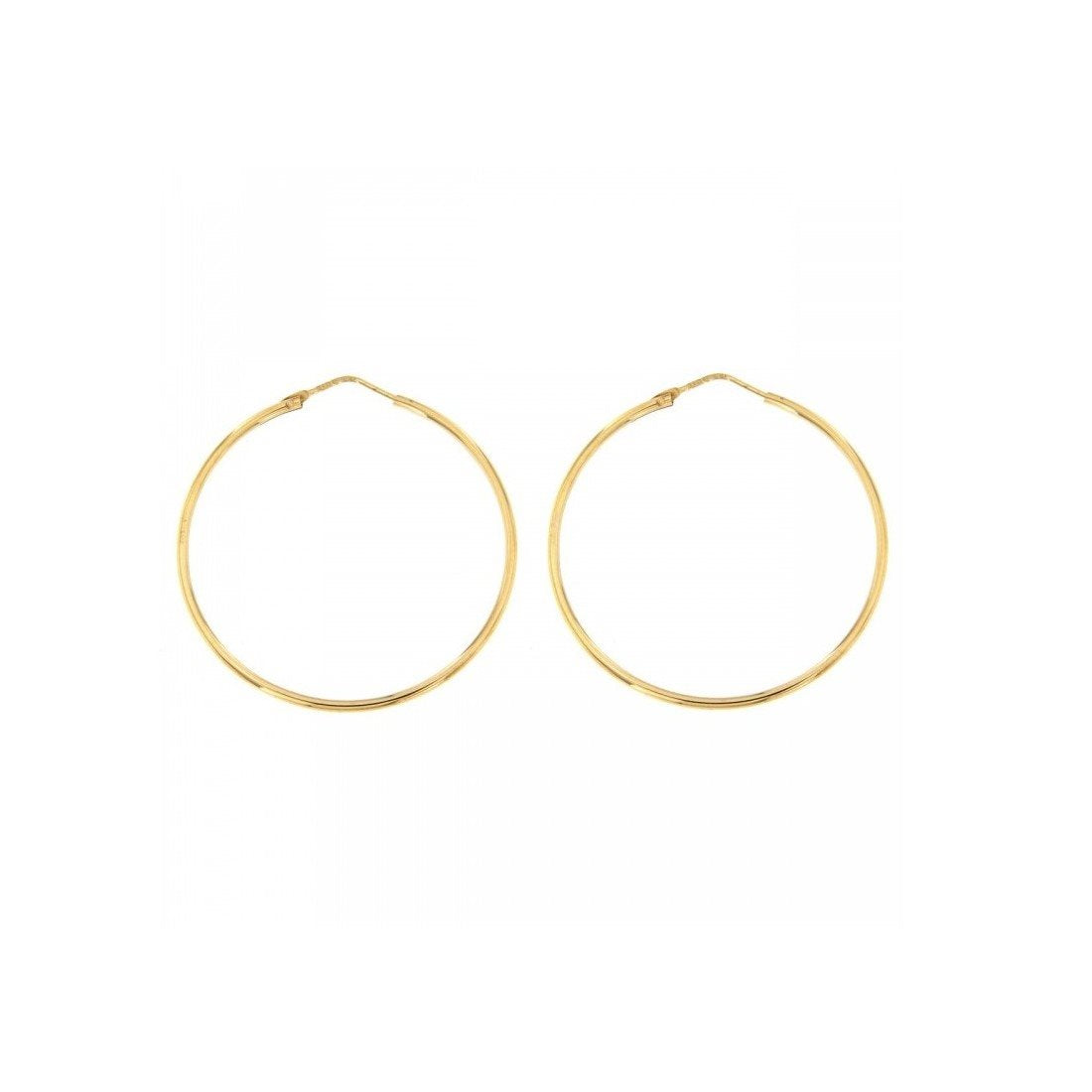 Orecchini a cerchio donna Damiata Gioielli in oro giallo 190/102