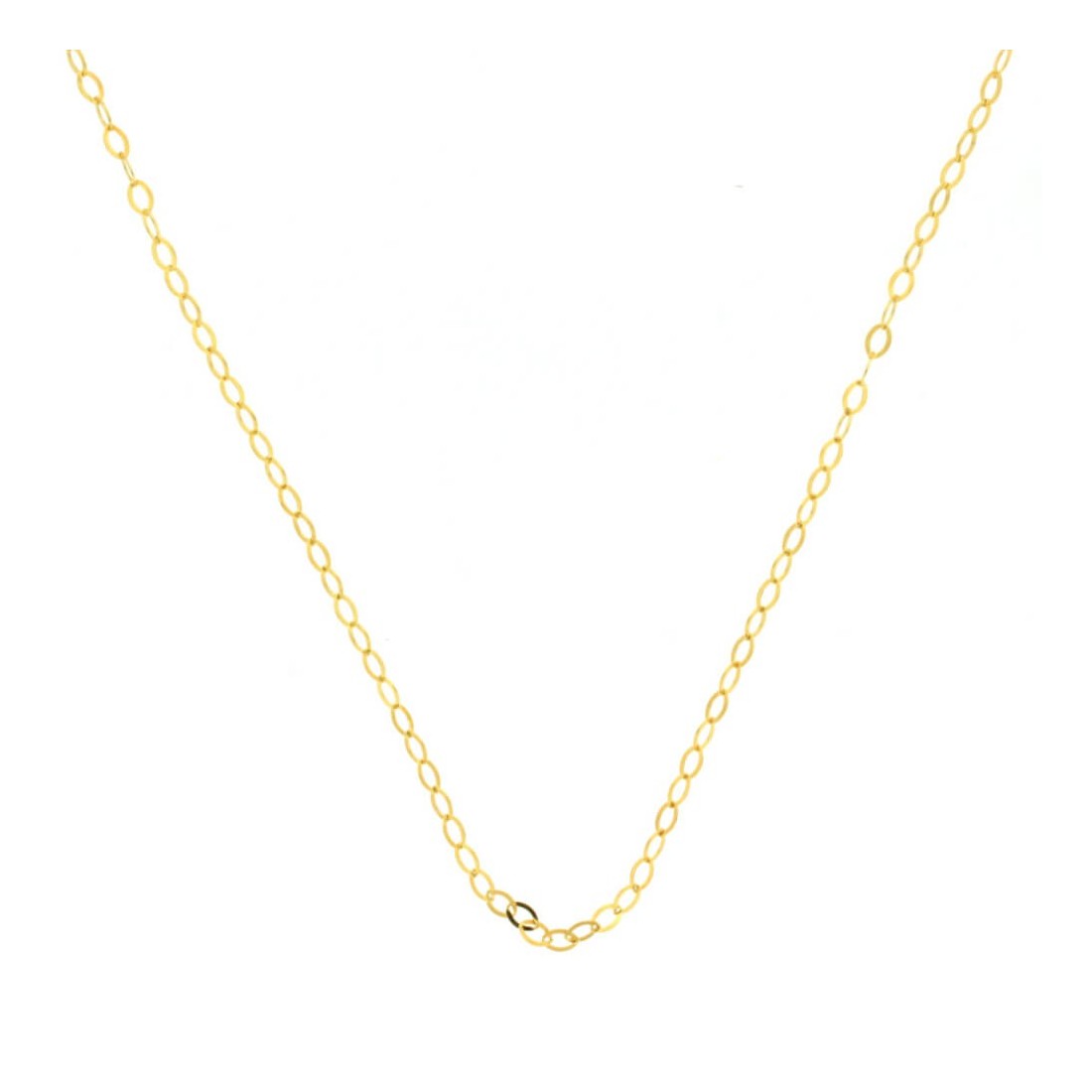 Catenina unisex Isola Bella in argento dorato 20000003
