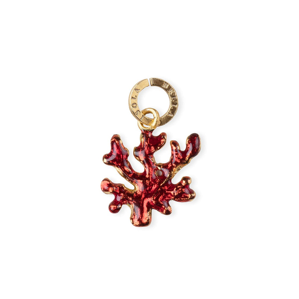Charm donna Isola Bella Corallo in argento 20000045