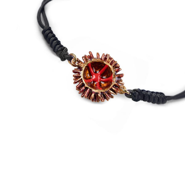 Bracciale donna Isola Bella Riccio Marino in argento e cordoncino 20000077