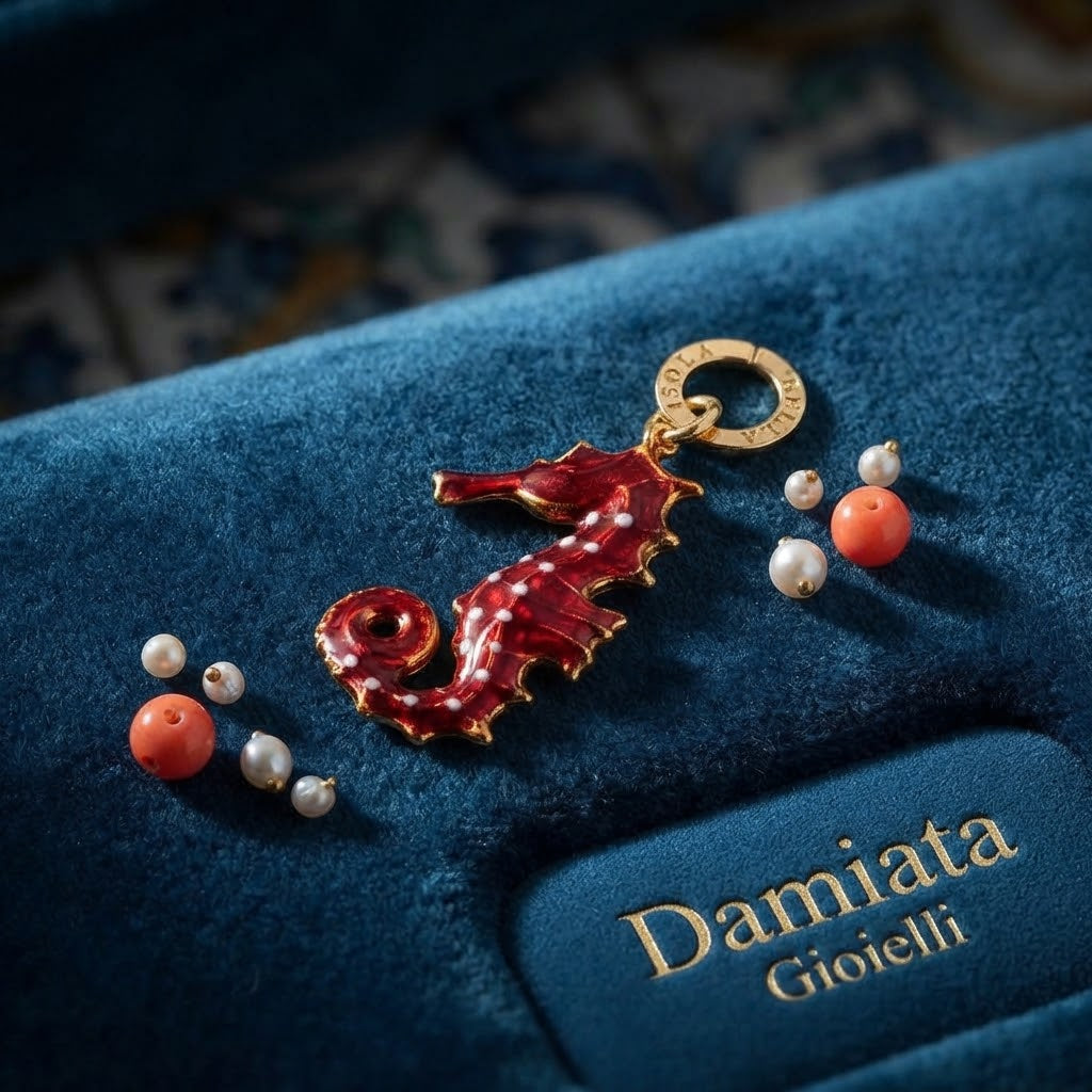 Charm donna Isola Bella Ippocampo in argento ref. 20000081