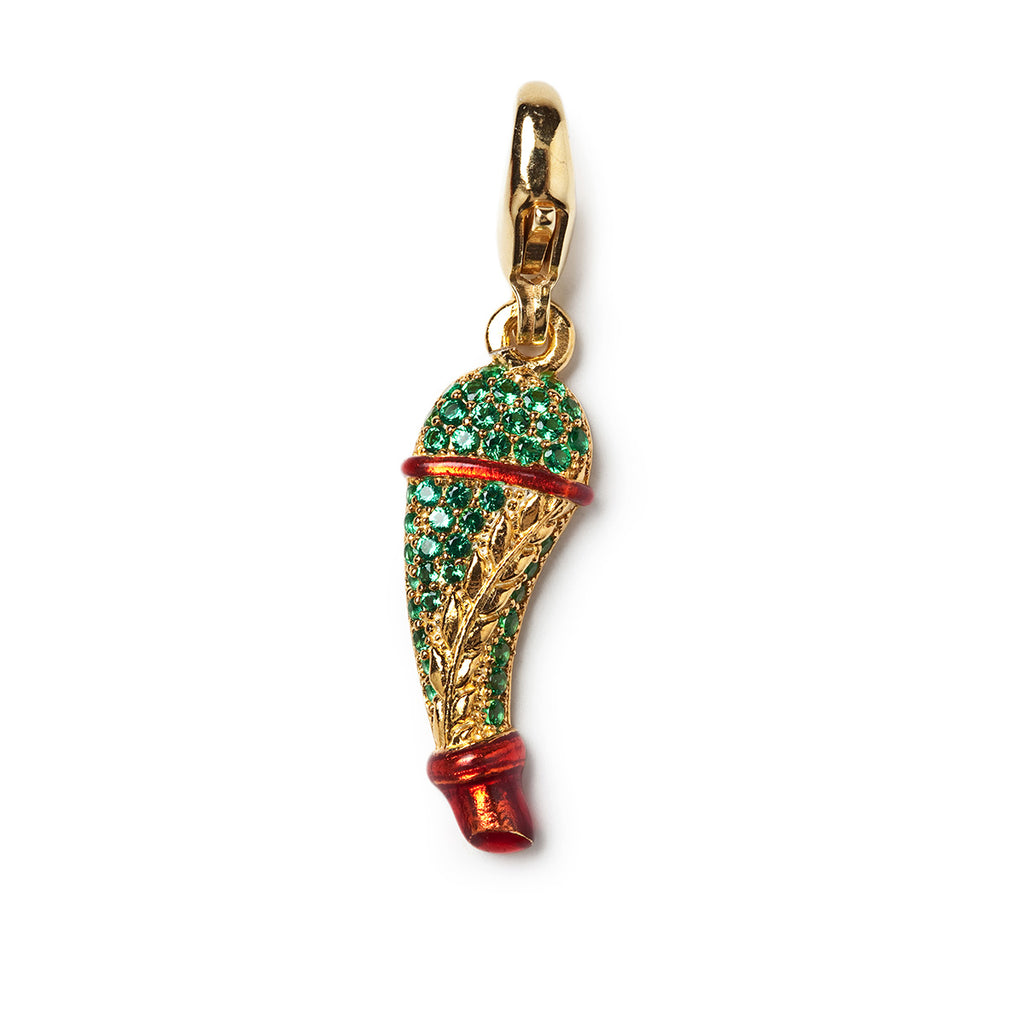 Charm donna Isola Bella Asso di Bastoni in argento e zirconi 20000135