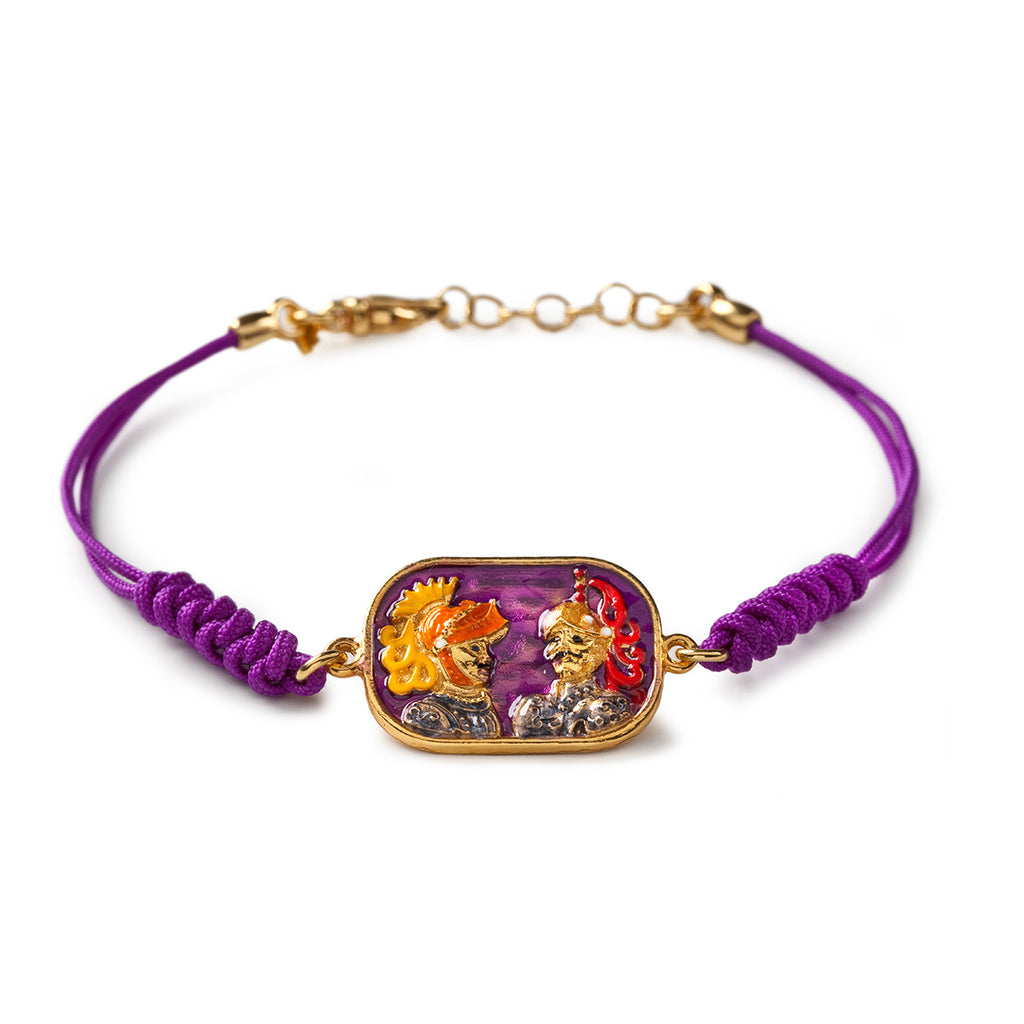 Bracciale donna Isola Bella I Palladini in argento e cordoncino 20000197
