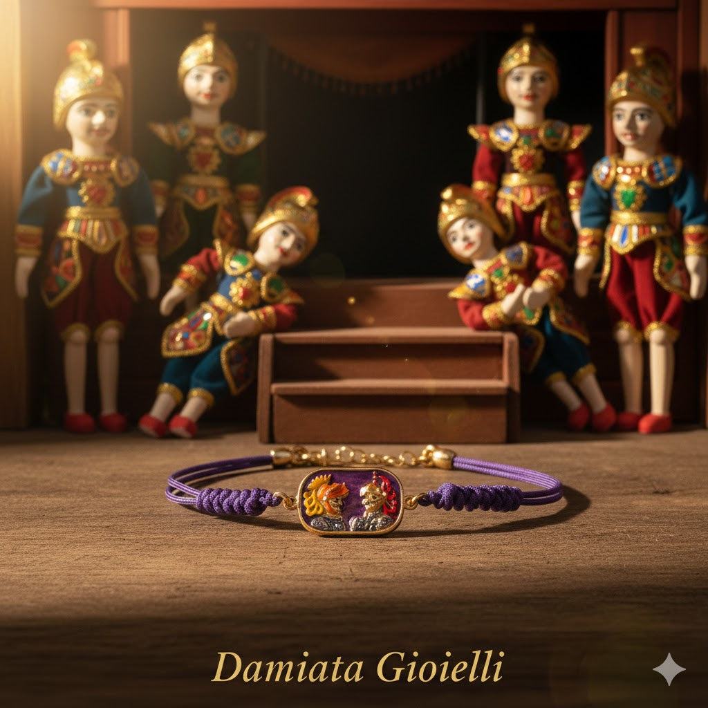 Bracciale donna Isola Bella I Palladini in argento e cordoncino 20000197