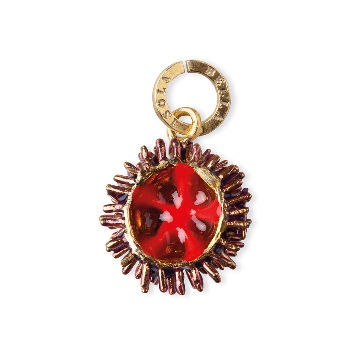 Charm donna Isola Bella Riccio Marino in argento 20000200
