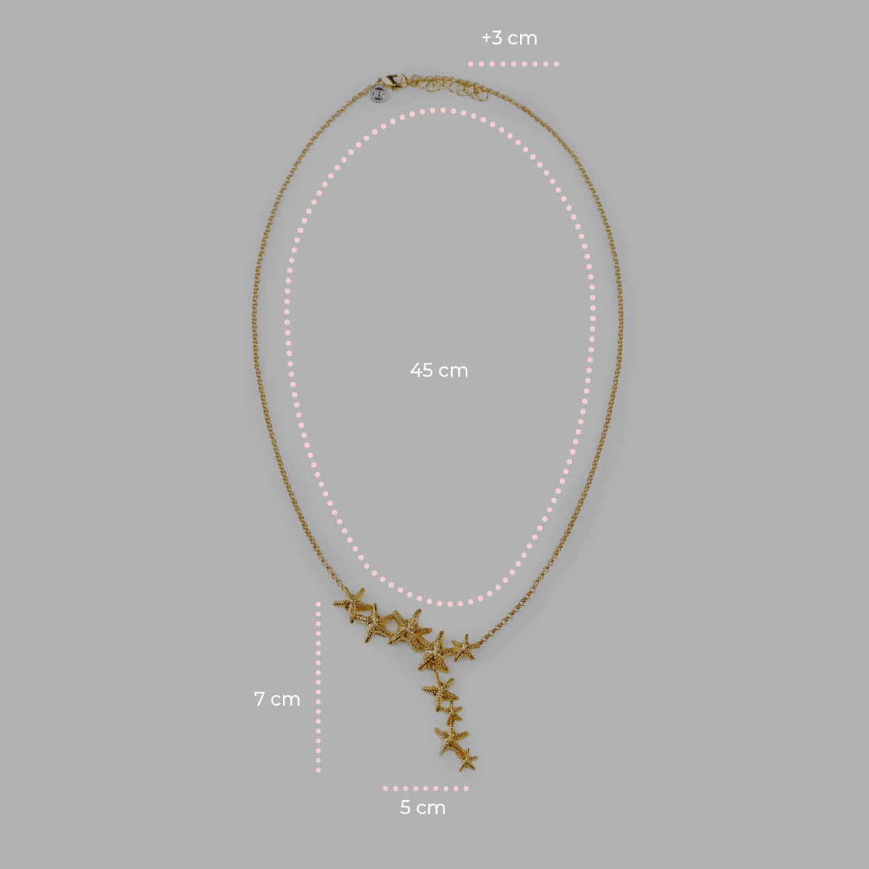 Collana donna Isola Bella Marea Gold in lega dorata 20000233