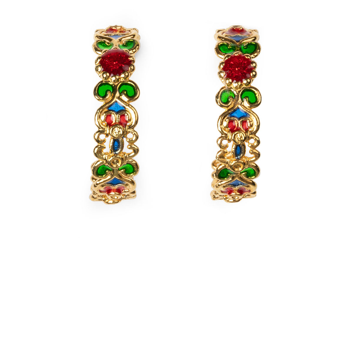 Orecchini cerchio donna Isola Bella Rosone in argento 20000381