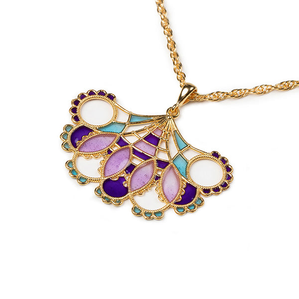 Collana donna Isola Bella Merletti Ventaglio in argento 20000390