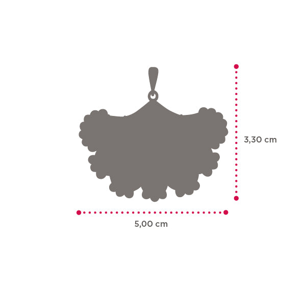 Collana donna Isola Bella Merletti Ventaglio in argento 20000390