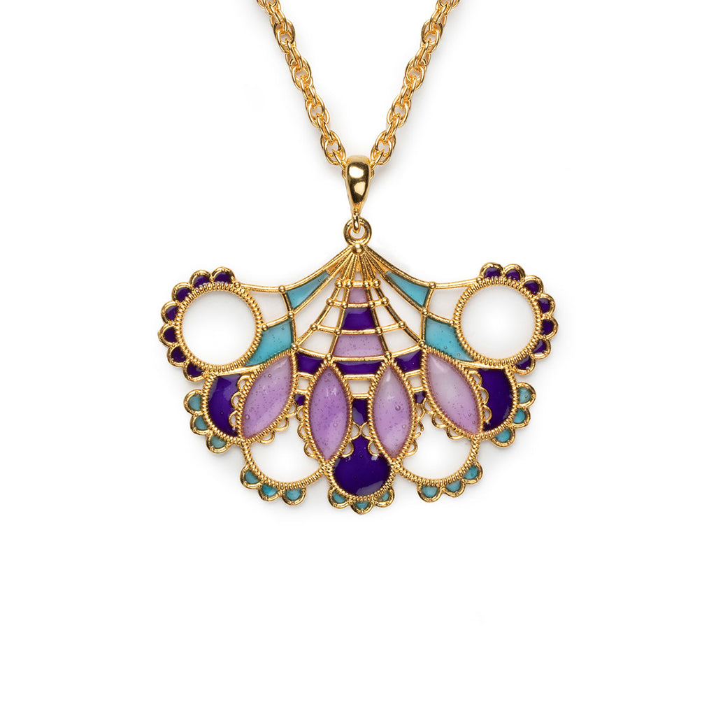 Collana donna Isola Bella Merletti Ventaglio in argento 20000390
