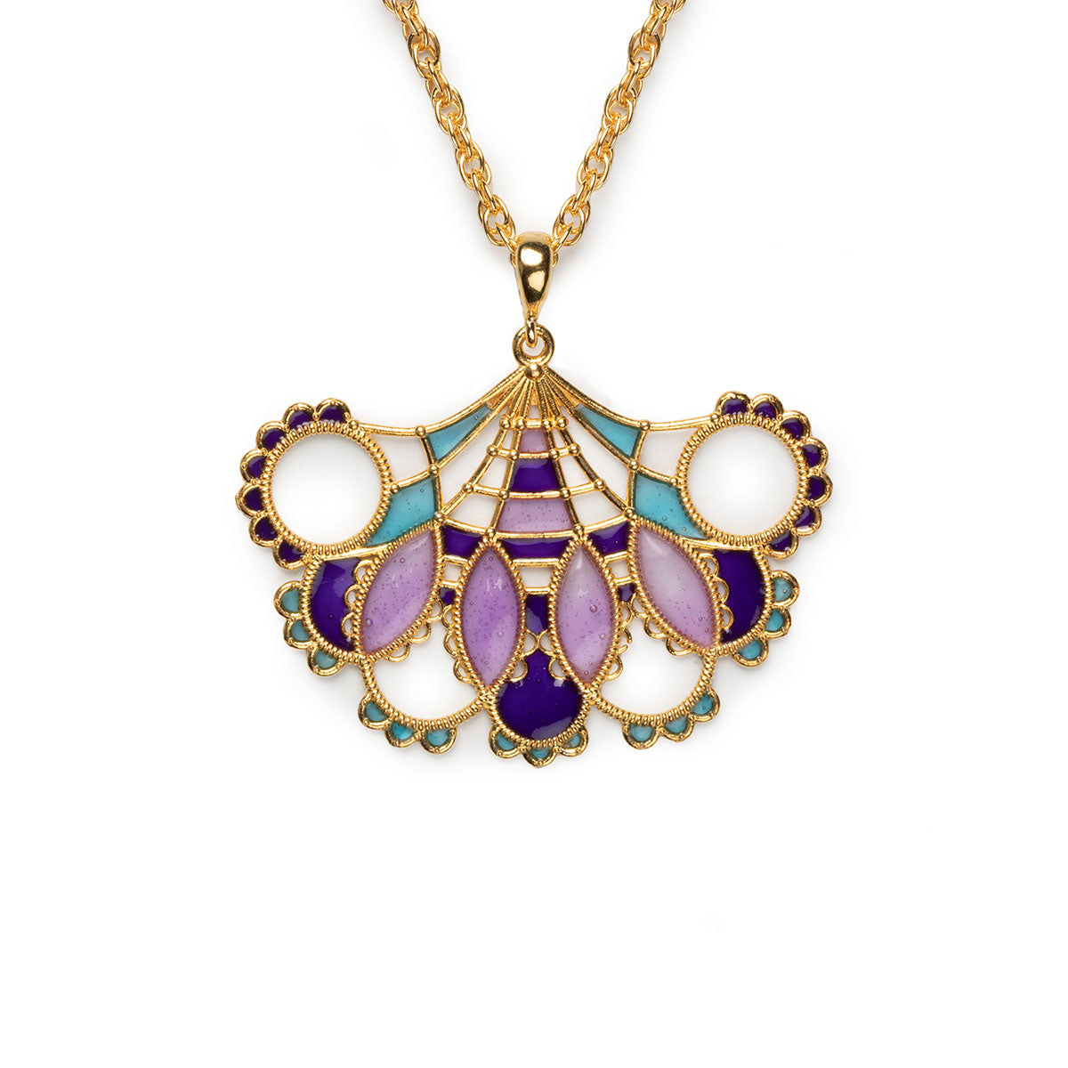 Collana donna Isola Bella Merletti Ventaglio in argento 20000390