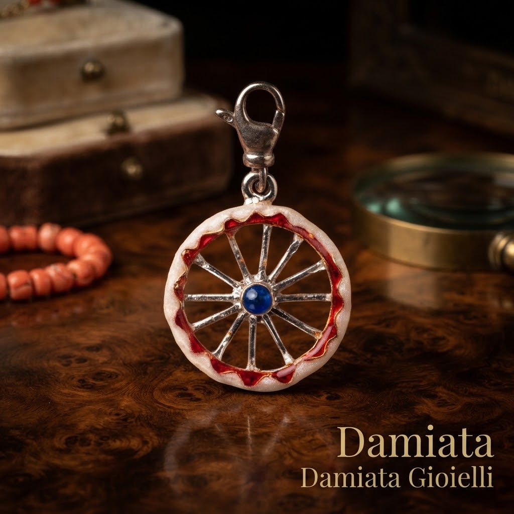Charm donna Isola Bella Ruota in argento ref. 20000469