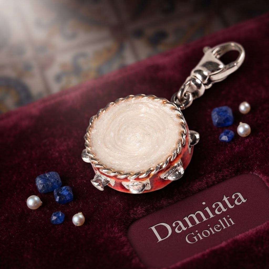 Charm donna Isola Bella Tamburello in argento ref. 20000477