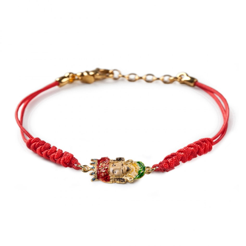 Bracciale donna Isola Bella Il Moro in argento e cordino 20000553