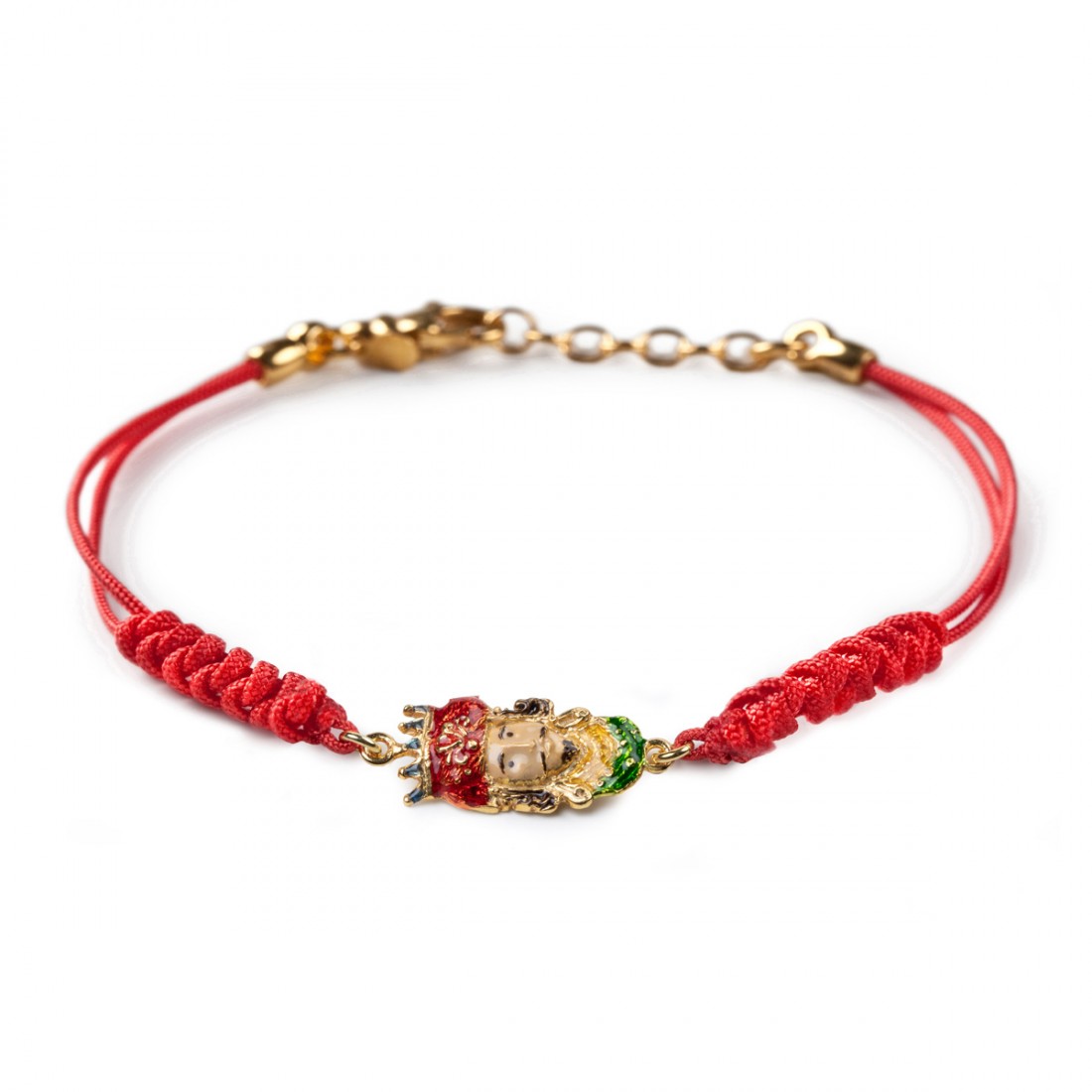 Bracciale donna Isola Bella Il Moro in argento e cordino 20000553