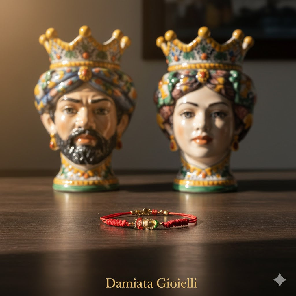 Bracciale donna Isola Bella Il Moro in argento e cordino 20000553