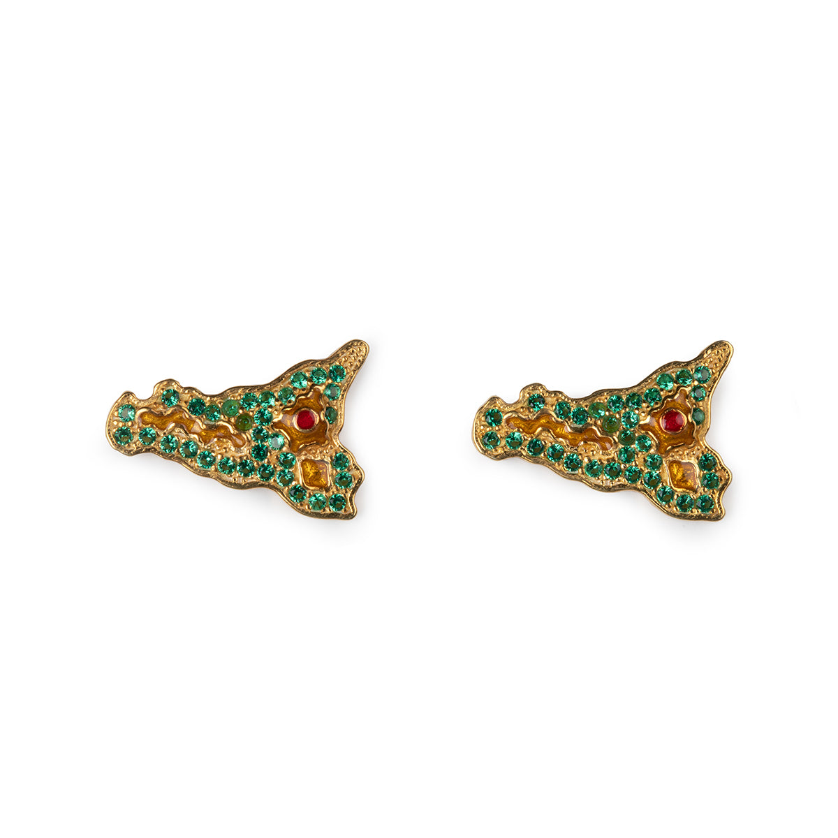 Orecchini donna Isola Bella Sicilia in argento e zirconi 20000575