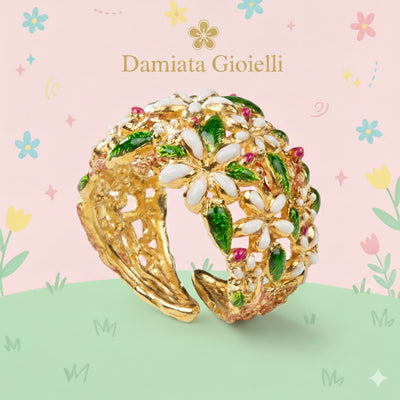 Anello donna Isola Bella Gelsomino in lega IBG placcata oro 60000104
