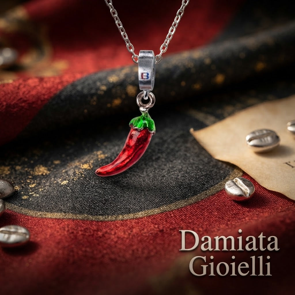 Charm unisex Isola Bella Peperoncino in argento ref. 20000639A