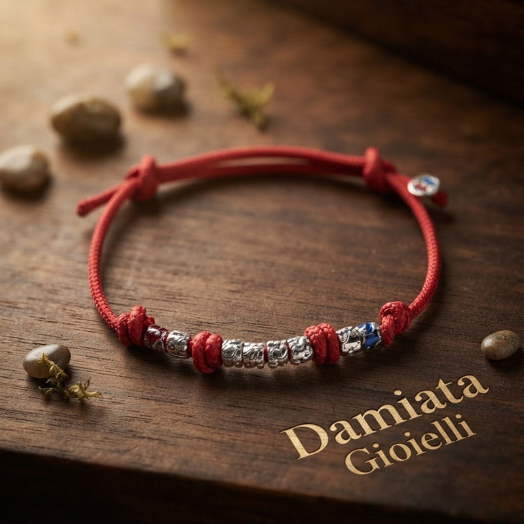 Bracciale donna Isola Bella in argento e cordoncino ref. 20000658