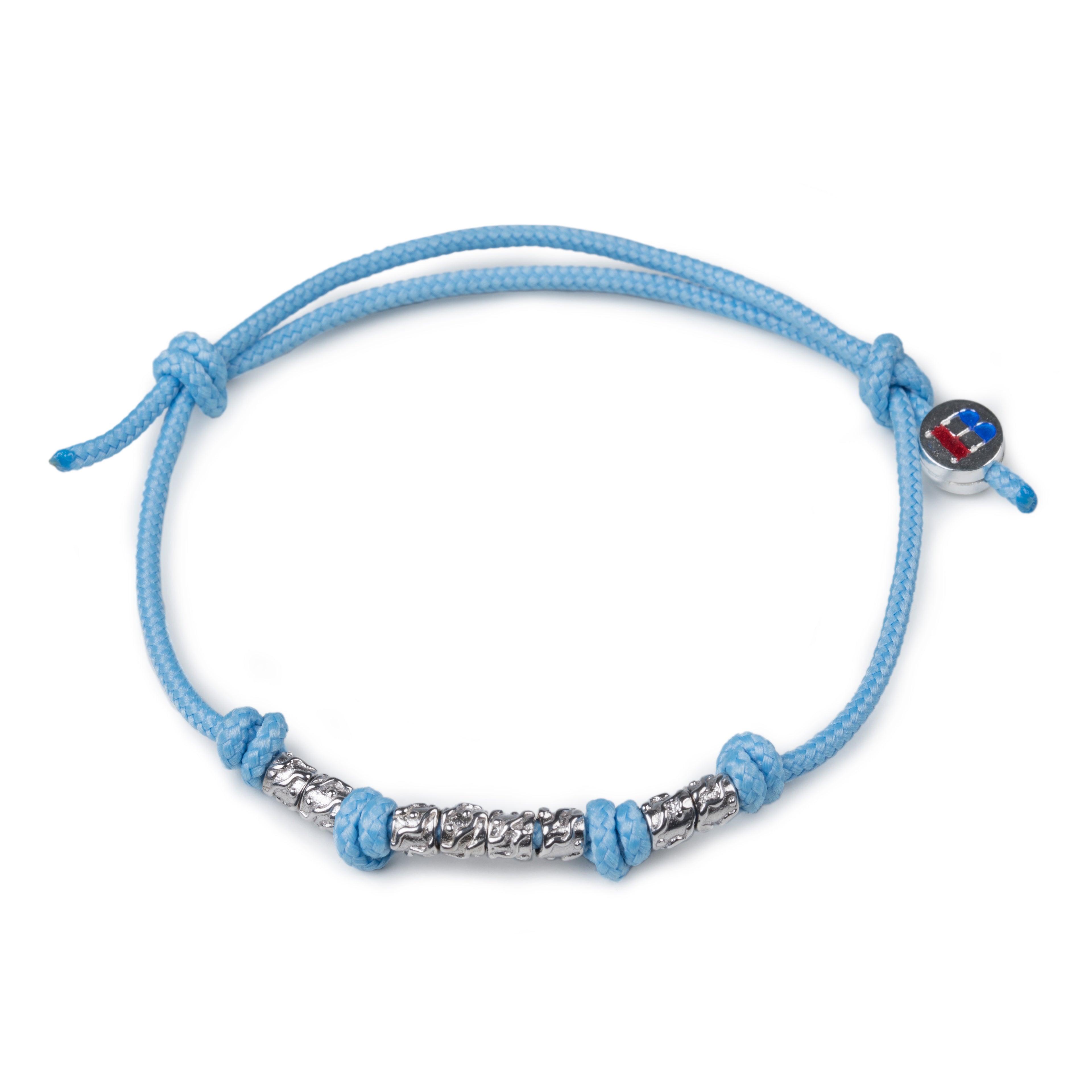 Bracciale donna Isola Bella in argento e cordino 20000681