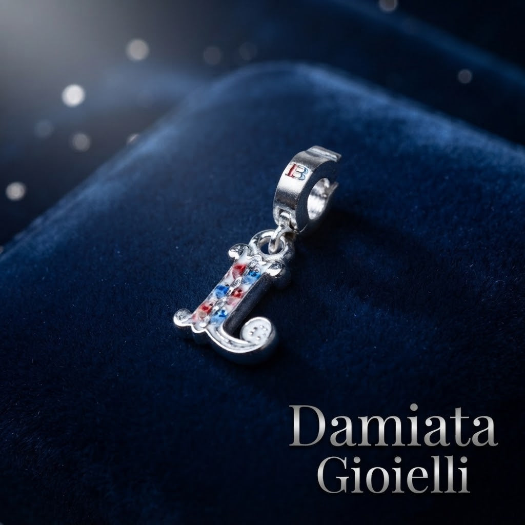 Charm donna Isola Bella Lettera L in argento ref. 20000747