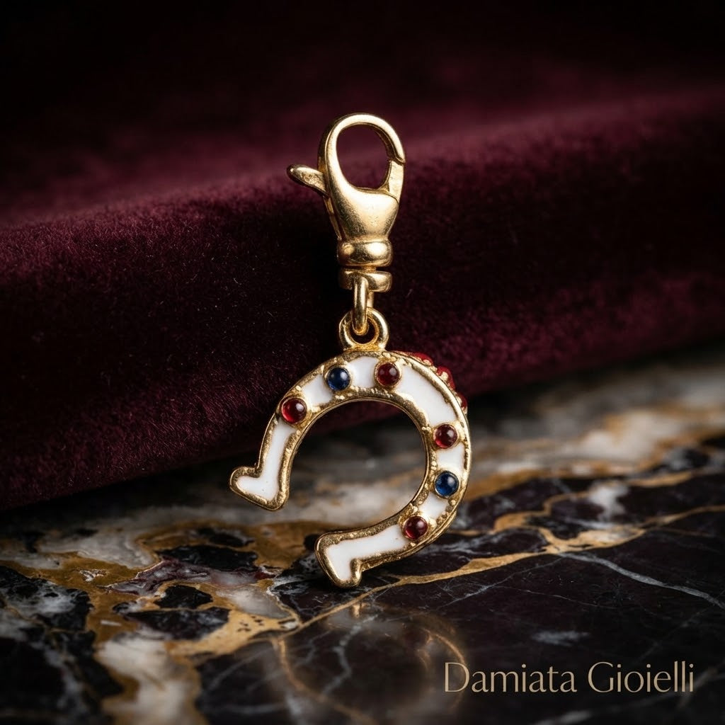 Charm donna Isola Bella Ferro di Cavallo in argento ref. 20000796