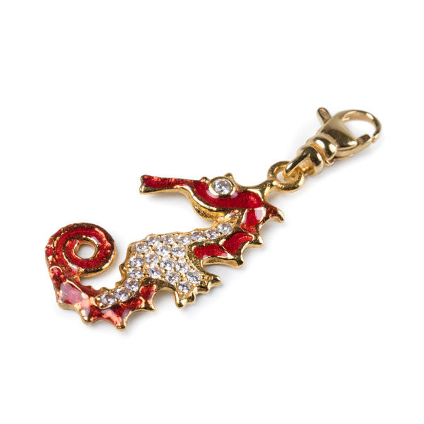 Charm donna Isola Bella Ippocampo in argento e zirconi 20000824