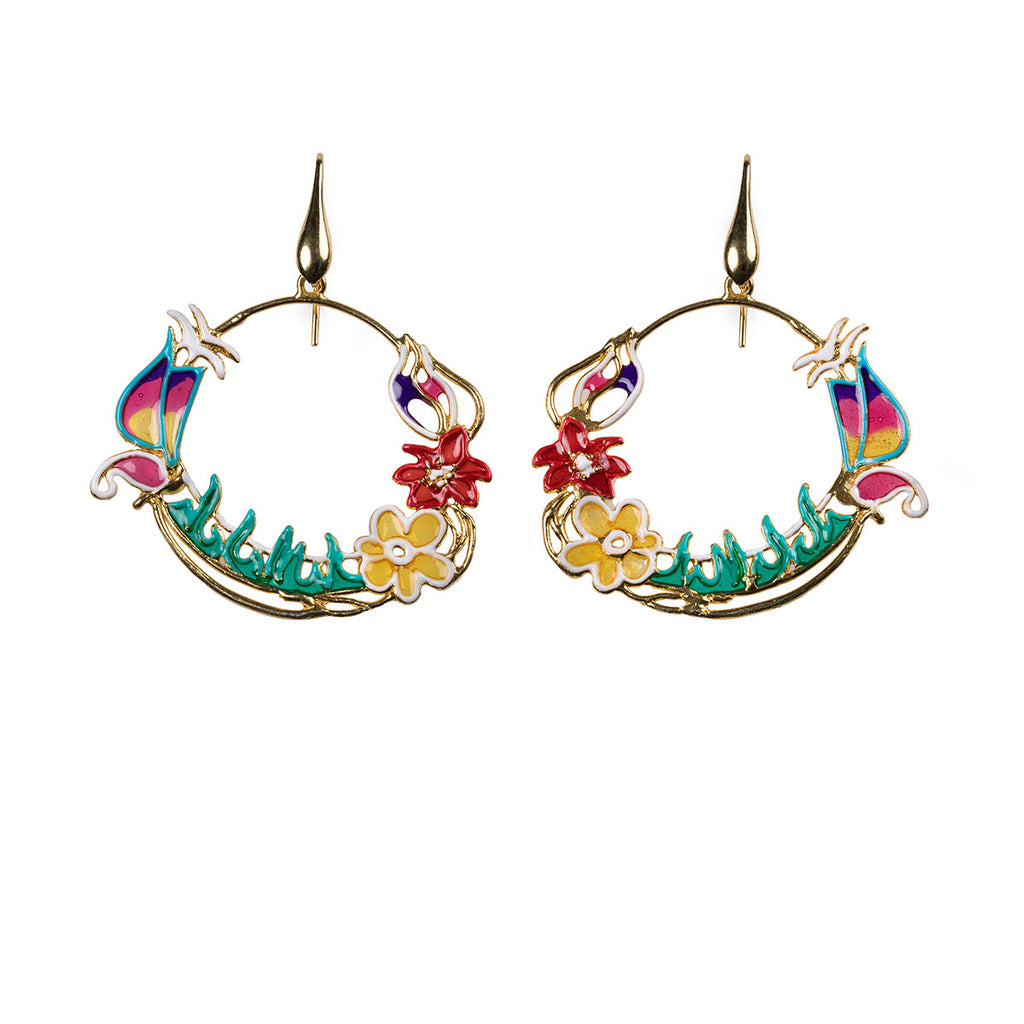 Orecchini donna Isola Bella Liberty Erba in argento 20000831