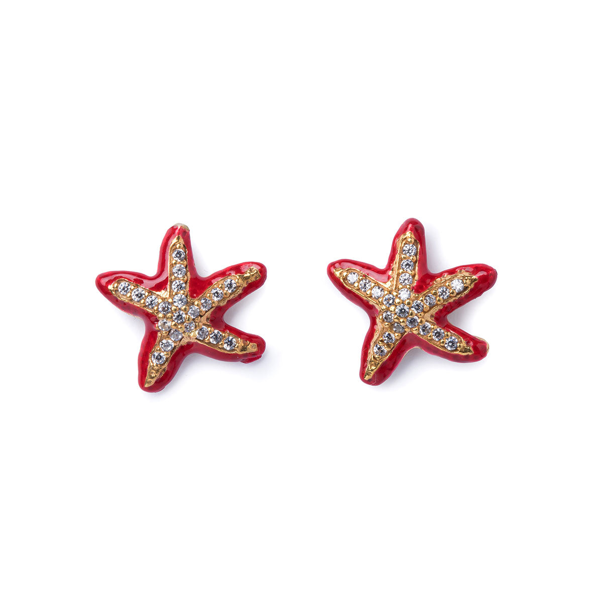 Orecchini donna Isola Bella Stella Marina in argento e zirconi 20000832
