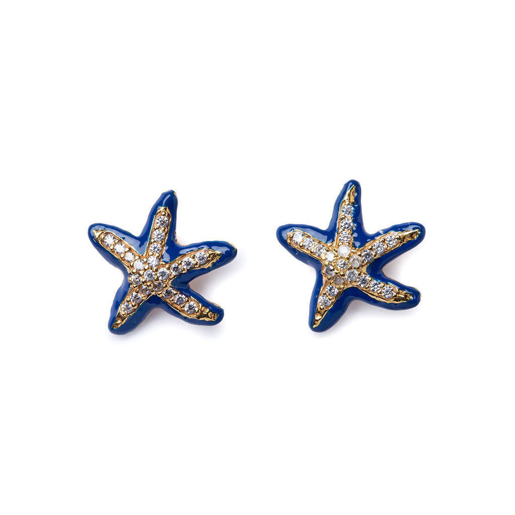 Orecchini donna Isola Bella Stella Marina in argento e zirconi 20000833